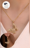 نیمست طلاروس پروانه نگینی