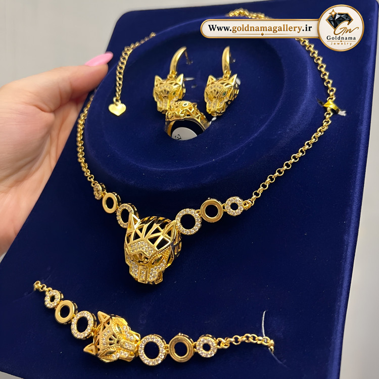 سرویس طرح طلا ابکاری مدل پنتر