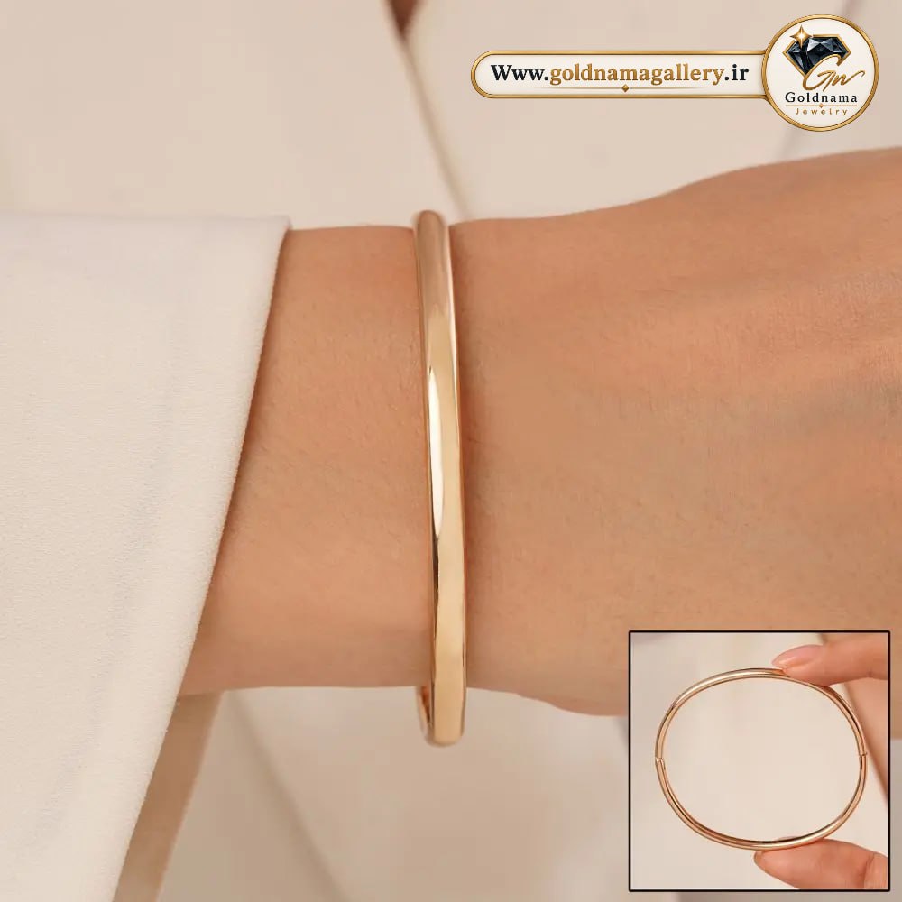 دستبند نگین دار زنانه ژوپینگ وارداتی شیک سایز 2